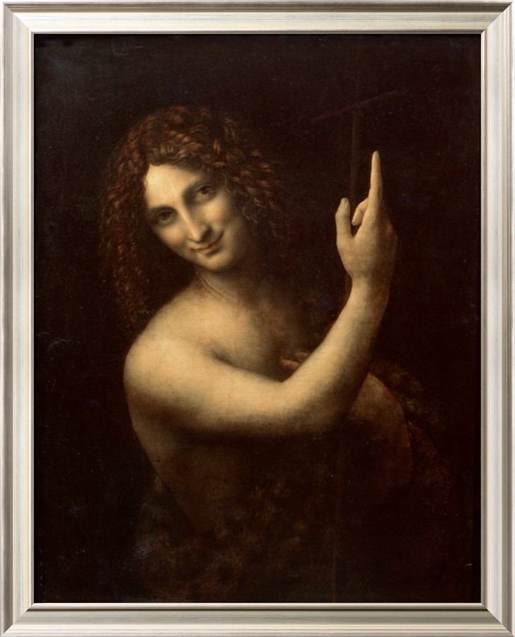 St. John the Baptist, - Leonardo Da Vinci Painting